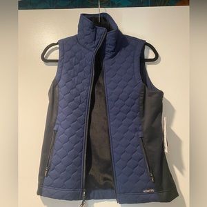 Kerrits Acclimate Vest Indigo NWT XS (runs large)